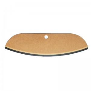 Pizza Rocker Food Safe Fiber Wood Testreszabott Design Pizza Cutter Pizza szeletelő